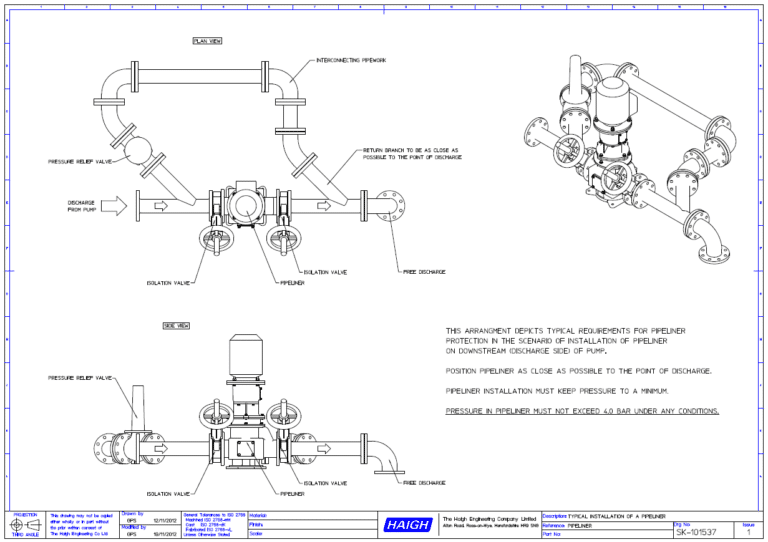 401 Pipeliner – Haigh Engineering